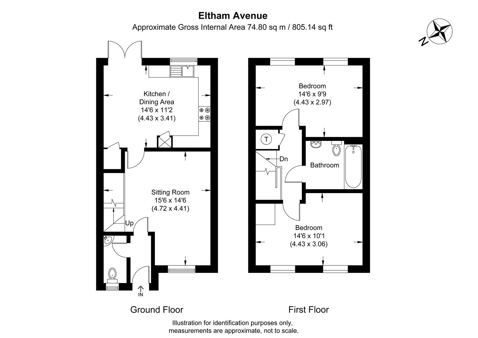 Property details for Eltham Avenue, Slough Asking price £380,000 Vebra
